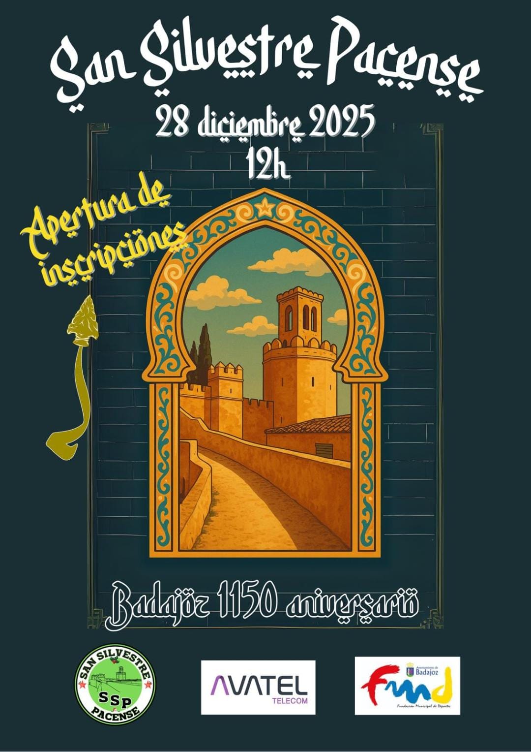 (28-12-2025) San Silvestre Pacense – BADAJOZ 2025