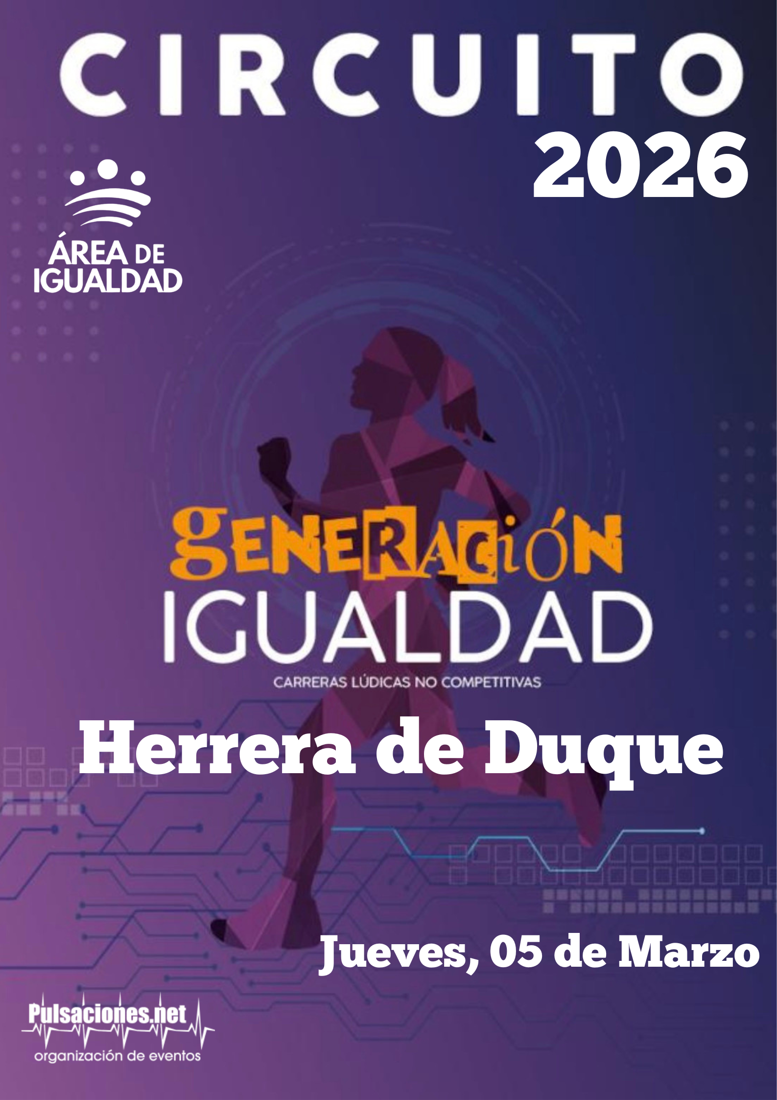 (05-03-2026) Carrera “Generación Igualdad” HERRERA DEL DUQUE 2026