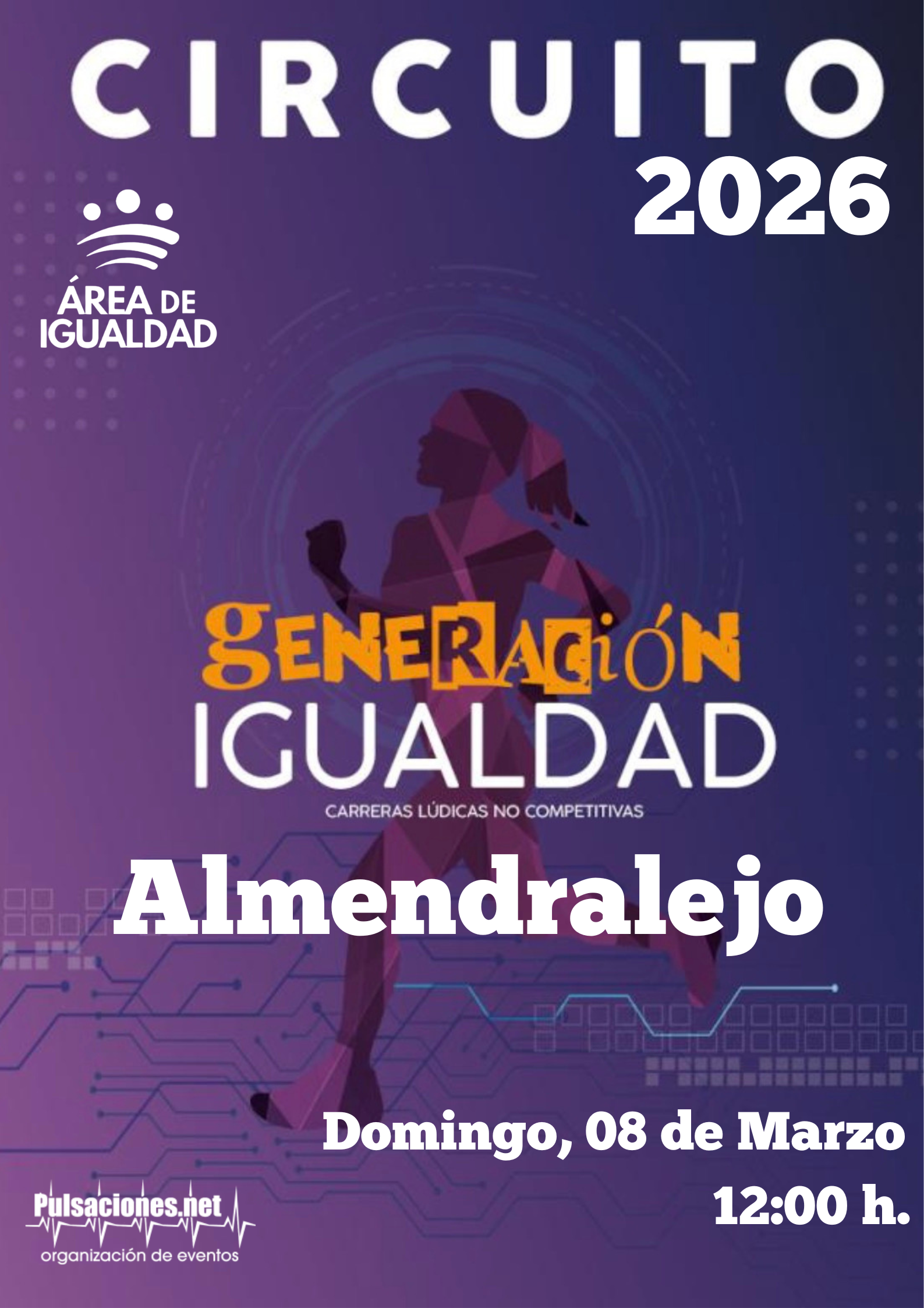 (08-03-2026) Carrera “Generación Igualdad” ALMENDRALEJO 2026