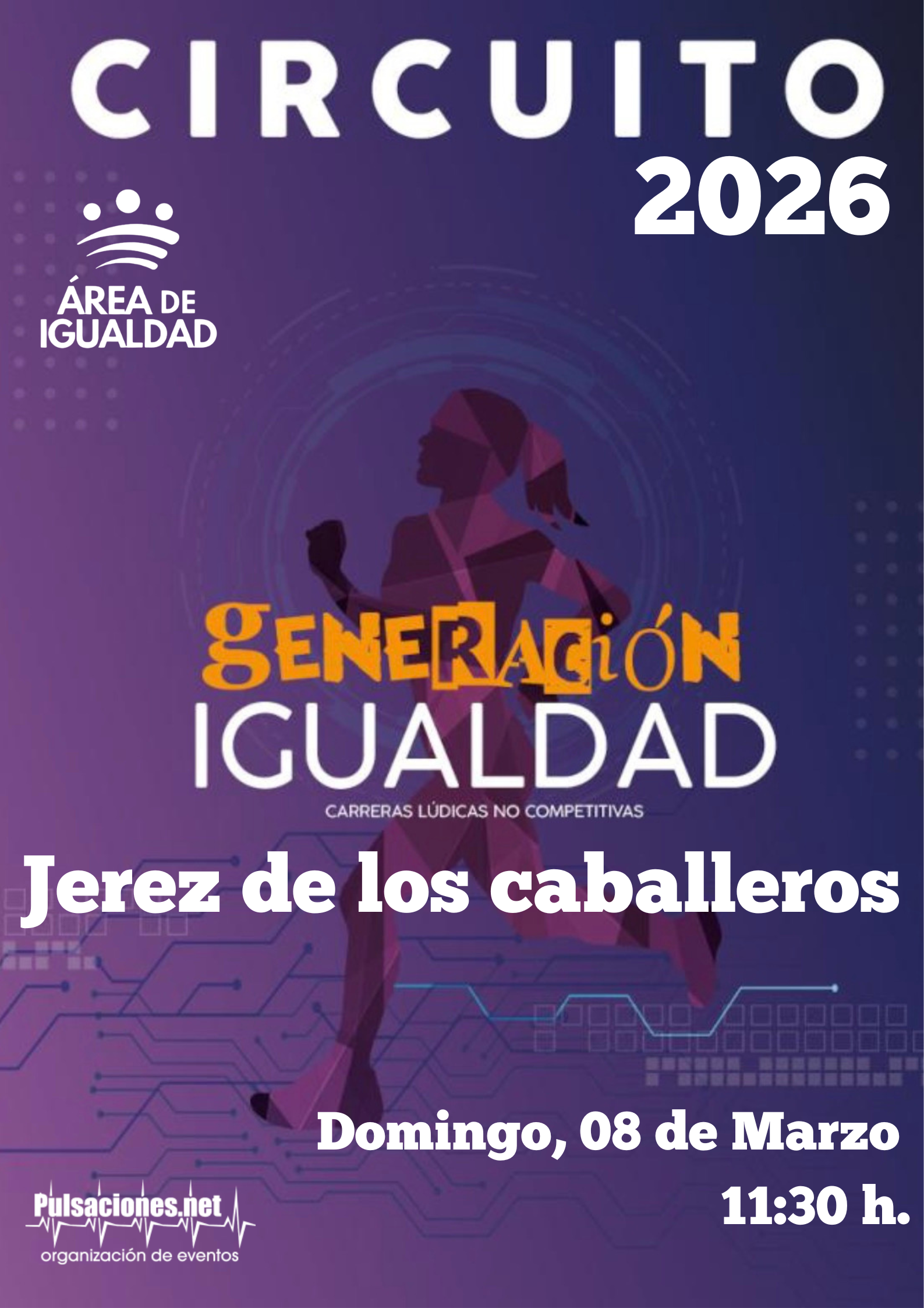(08-03-2026) Carrera “Generación Igualdad” JEREZ DE LOS CABALLEROS 2026