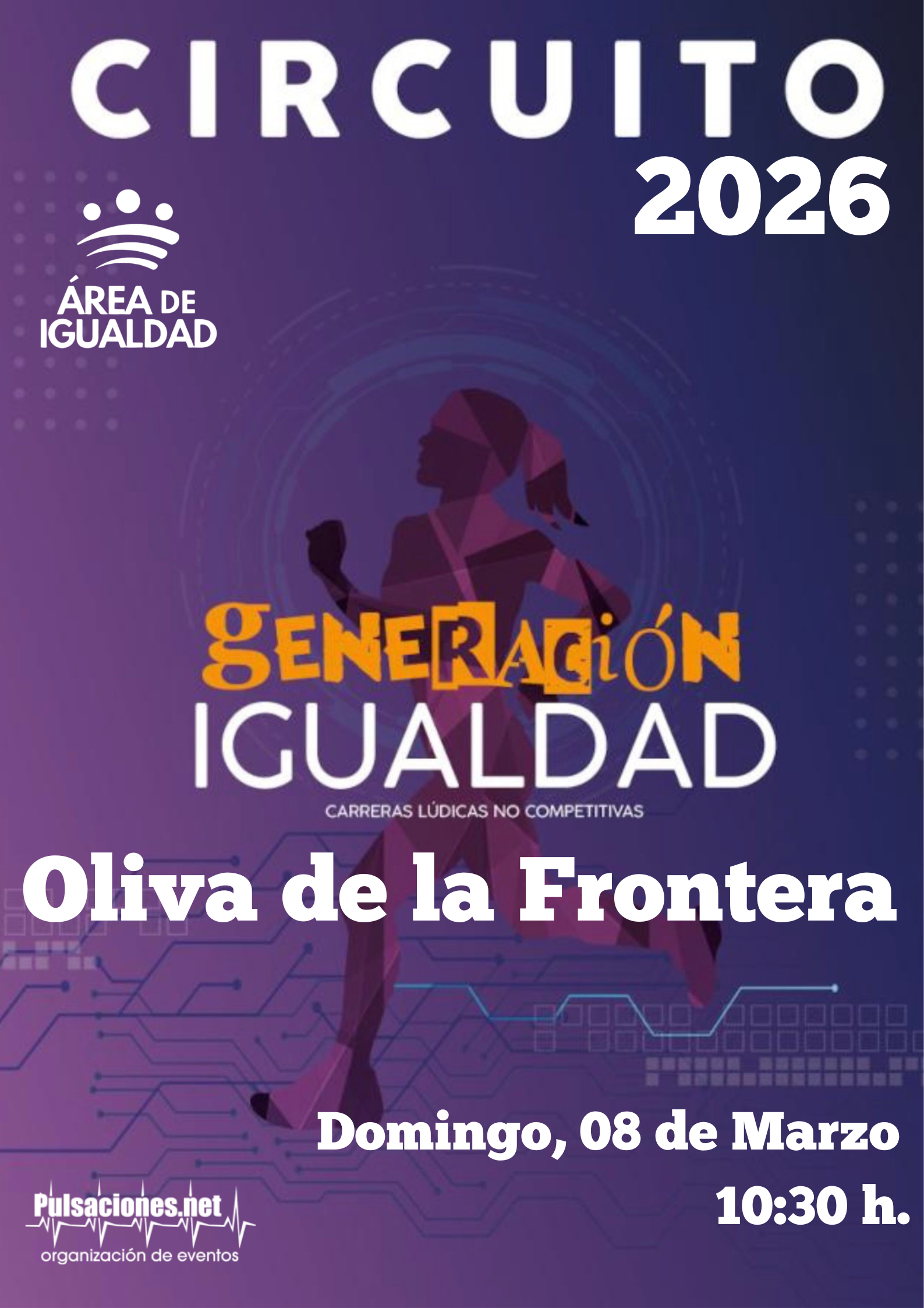 (08-03-2026) Carrera “Generación Igualdad” OLIVA DE LA FRONTERA 2026